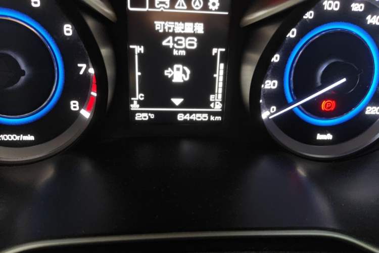 Used CHANGAN Eado 2018 1.6L GDI Manual Trendy Model China V Standard Odometer Close Up