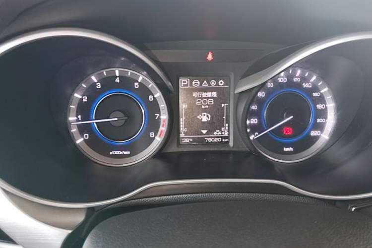 Used CHANGAN Eado 2018 High-Energy Edition 1.6L GDI Automatic Pioneer Model China V Standard Instrument Cluster