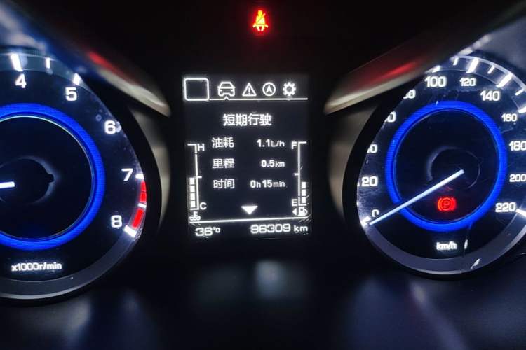 Used CHANGAN Eado 2018 High-Energy Edition 1.6L GDI Manual Pioneer Model China V Standard Instrument Cluster