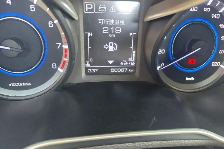 Used CHANGAN Eado 2018 High-Energy Edition 1.6L GDI Automatic Pioneer Model China V Standard Odometer Close Up