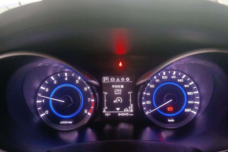 Used CHANGAN Eado 2018 High-Energy Edition 1.6L GDI Automatic Pioneer Model China V Standard Odometer Close Up