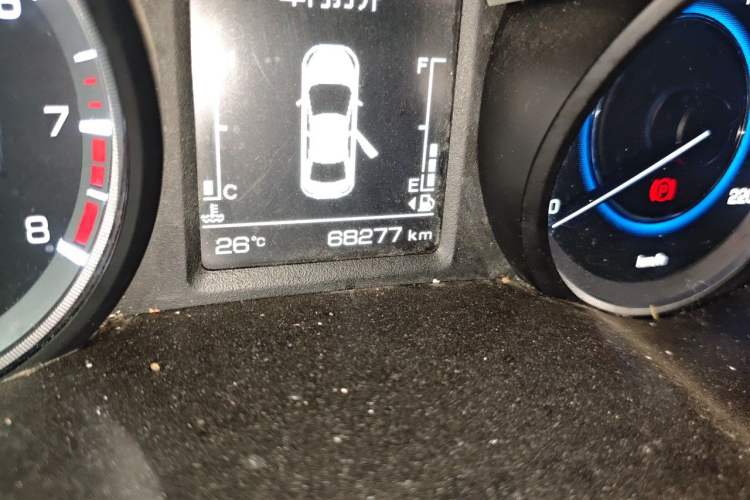 Used CHANGAN Eado 2018 1.6L GDI Manual LingShang Model Odometer Close Up