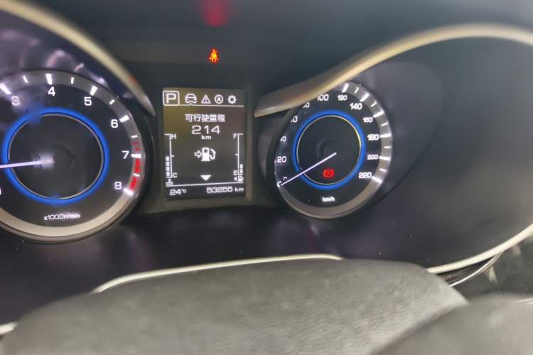 Used CHANGAN Eado 2018 High-Energy Blue-Drive 1.6L GDI Automatic Jingfeng Model Odometer Close Up