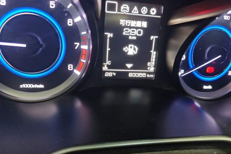 Used CHANGAN Eado 2018 1.6L GDI Manual Fashion Edition Odometer Close Up