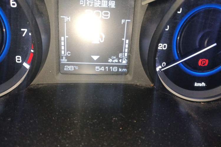 Used CHANGAN Eado 2018 High-Energy Edition 1.6L GDI Automatic Pioneer Model China V Standard Odometer Close Up
