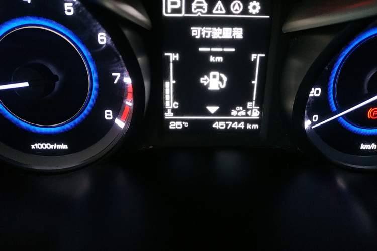Used CHANGAN Eado 2018 High-Energy Edition 1.6L GDI Automatic Pioneer Model China V Standard Odometer Close Up