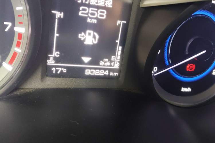 Used CHANGAN Eado 2018 High-Energy Edition 1.6L GDI Automatic Pioneer Model China V Standard Odometer Close Up