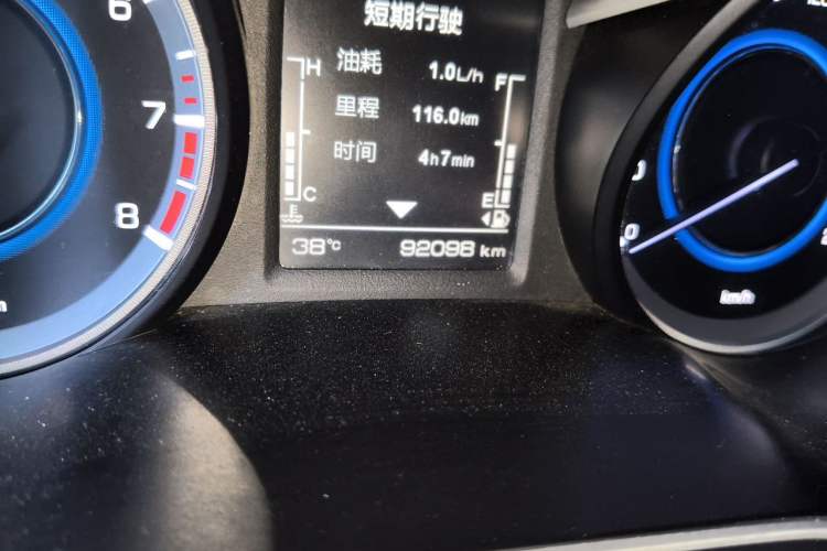 Used CHANGAN Eado 2018 1.6L GDI Automatic LingShang Model Odometer Close Up
