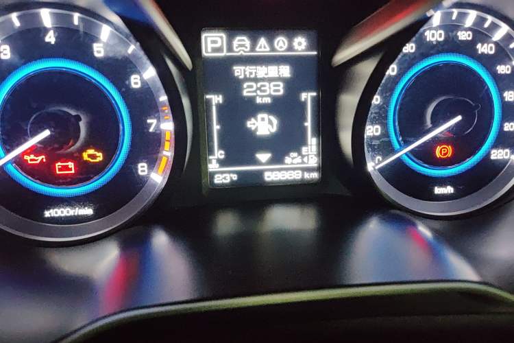 Used CHANGAN Eado 2018 1.6L GDI Automatic Trendy Model China V Standard Odometer Close Up
