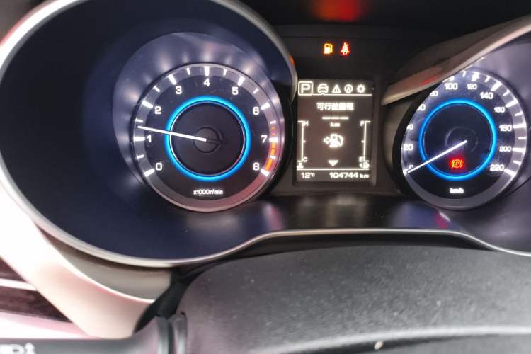 Used CHANGAN Eado 2018 1.6L GDI Automatic Fashion Edition Odometer Close Up