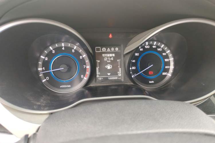 Used CHANGAN Eado 2018 1.6L GDI Manual LingShang Model Odometer Close Up