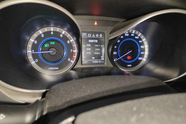 Used CHANGAN Eado 2018 1.6L GDI Automatic Fashion Edition Odometer Close Up