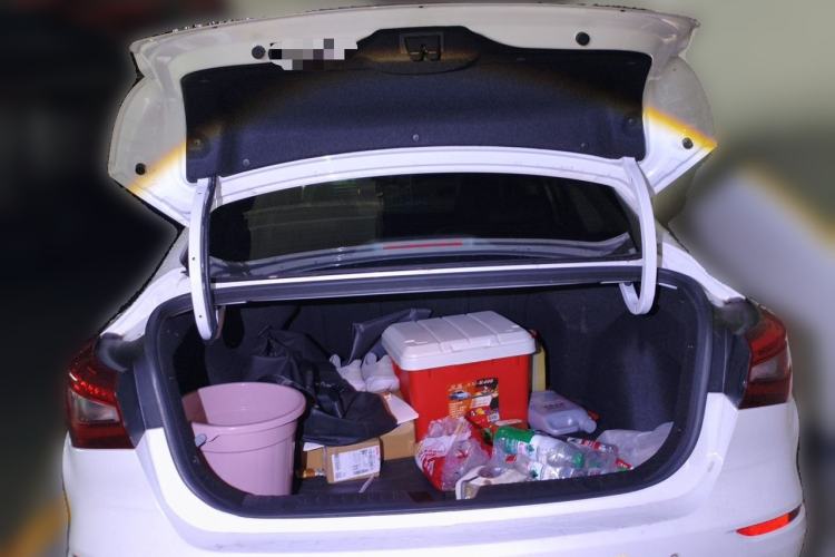 Used CHANGAN Eado 2018 1.6L GDI Automatic LingShang Model Trunk