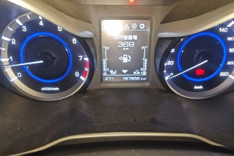 Used CHANGAN Eado 2019 High-Energy Edition 1.6L GDI Automatic Pioneer Model China VI Standard Odometer Close Up
