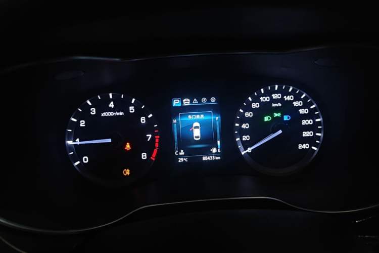 Used CHANGAN Eado 2019 Blue Whale Edition 280T GDI DCT High-Speed Model Instrument Cluster