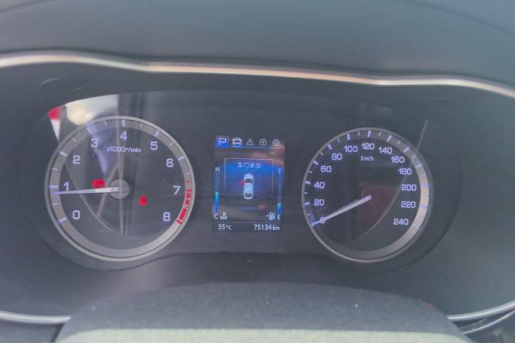 Used CHANGAN Eado 2019 Blue Whale Edition 280T GDI DCT High-Speed Model Instrument Cluster