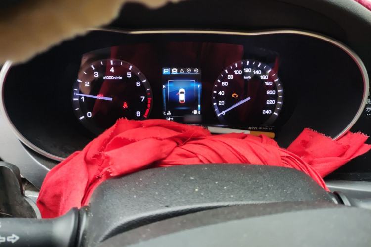 Used CHANGAN Eado 2019 Blue Whale Edition 280T GDI DCT High-Speed Model Instrument Cluster
