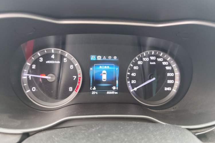 Used CHANGAN Eado 2019 Blue Whale Edition 280T GDI DCT High-Speed Model Instrument Cluster