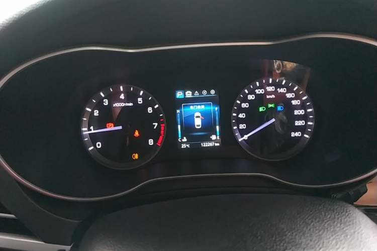 Used CHANGAN Eado 2019 Blue Whale Edition 280T GDI DCT High-Speed Model Instrument Cluster