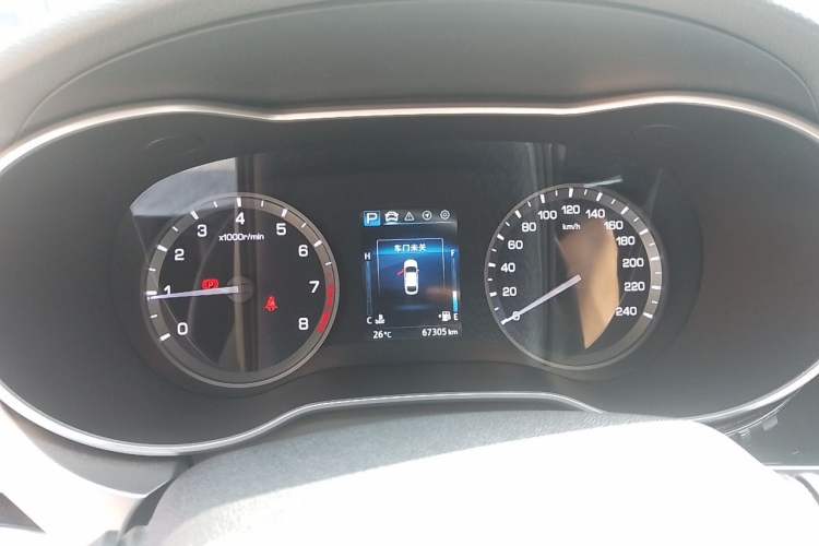 Used CHANGAN Eado 2019 Blue Whale Edition 280T GDI DCT High-Speed Model Instrument Cluster