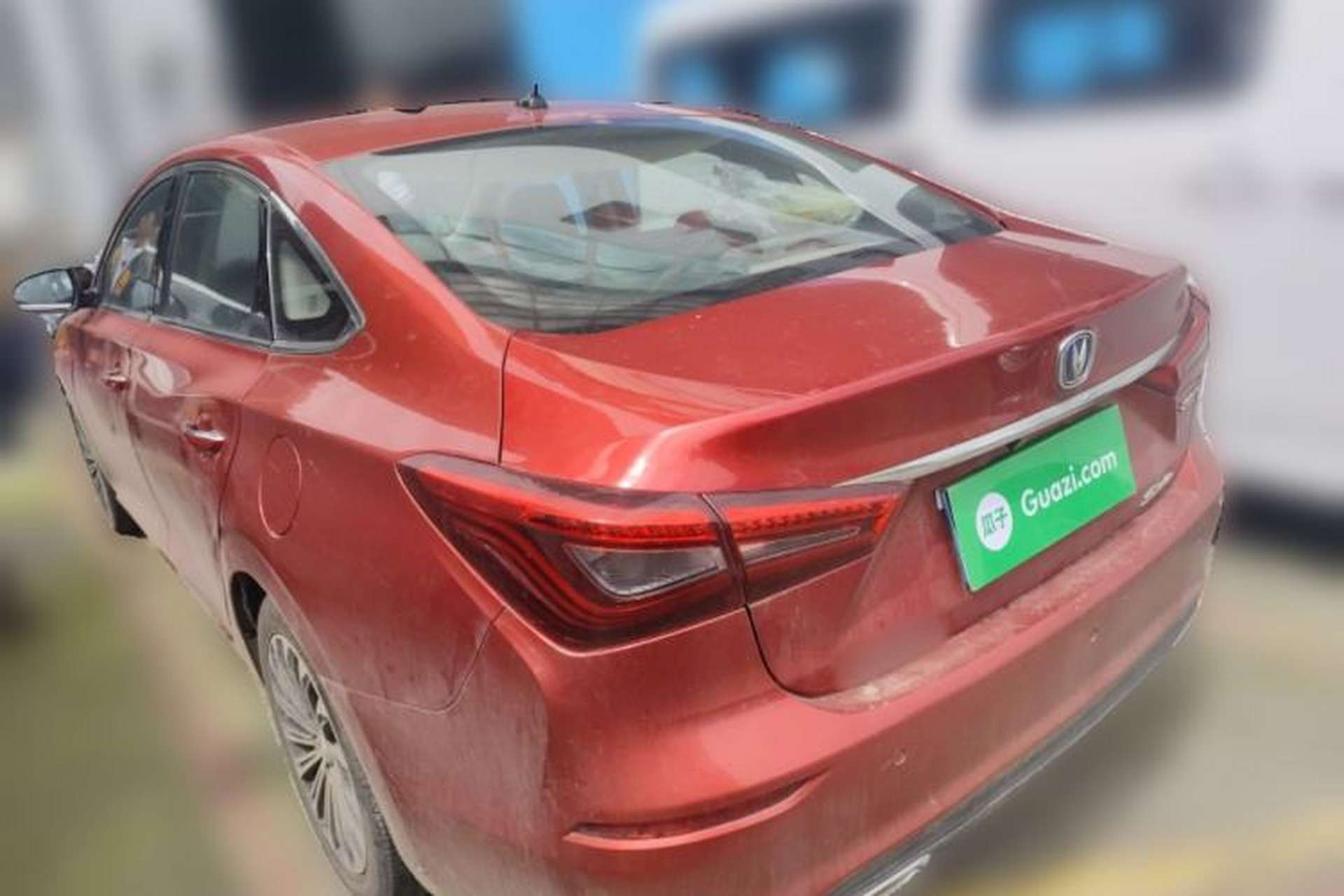Used CHANGAN Eado 2019 Blue Whale Edition 280T GDI DCT High-Speed Model Rear Left 45 Deg