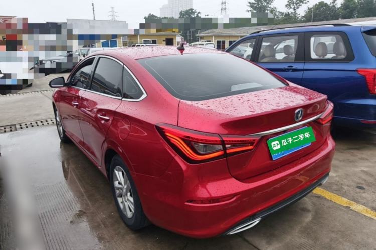 Used CHANGAN Eado 2019 Blue Whale Edition 280T GDI DCT High-Speed Model Rear Left 45 Deg