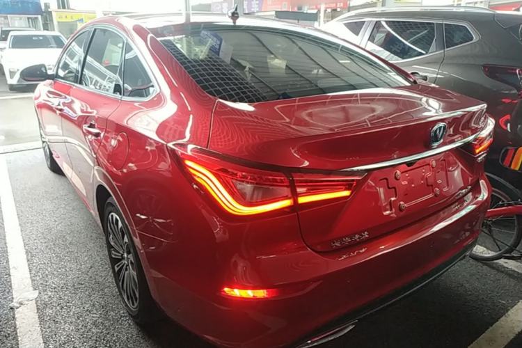 Used CHANGAN Eado 2019 Blue Whale Edition 280T GDI DCT High-Speed Model Rear Left 45 Deg