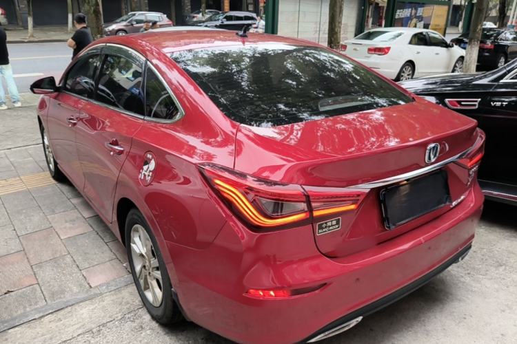 Used CHANGAN Eado 2019 Blue Whale Edition 280T GDI DCT High-Speed Model Rear Left 45 Deg