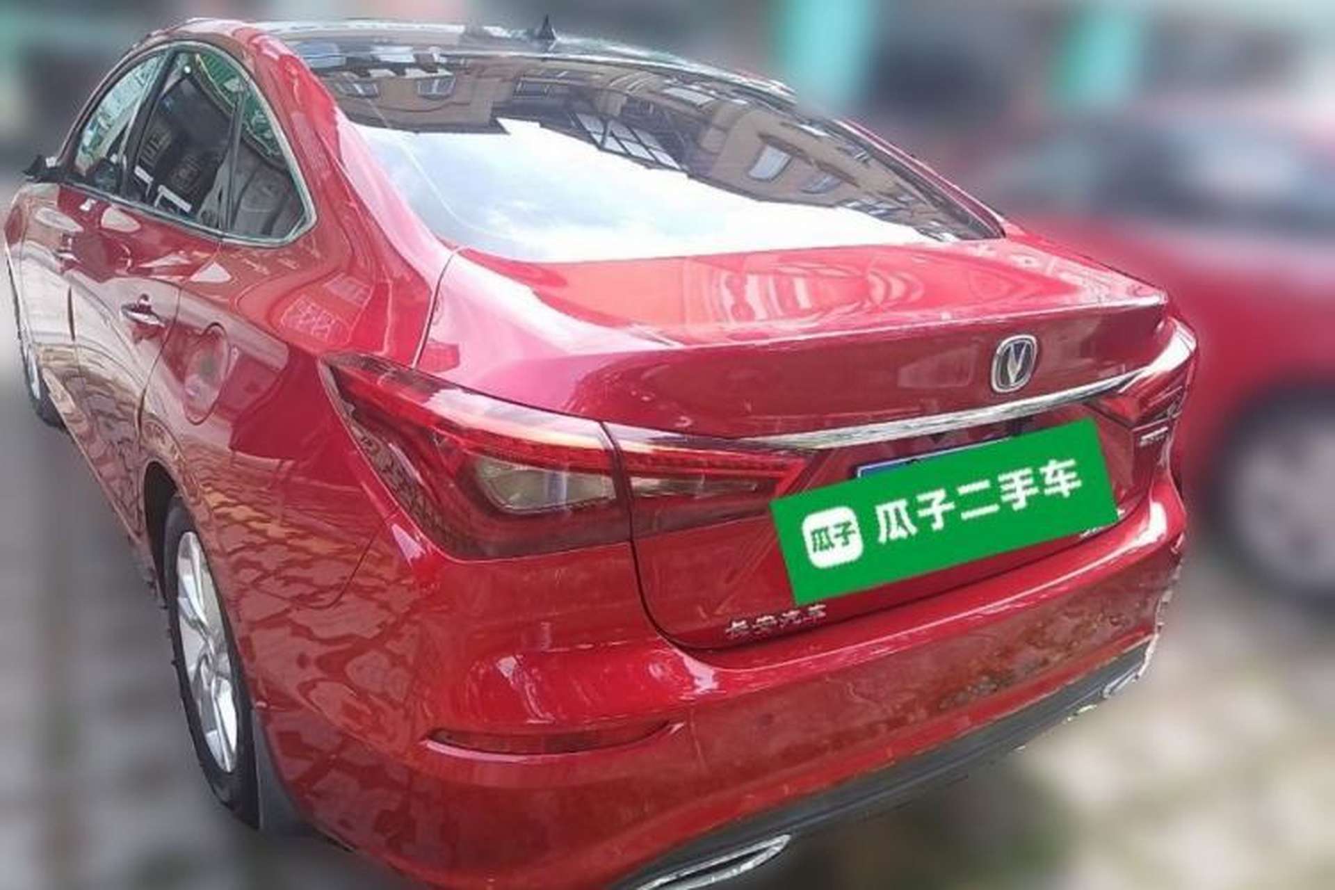 Used CHANGAN Eado 2019 Blue Whale Edition 280T GDI DCT High-Speed Model Rear Left 45 Deg