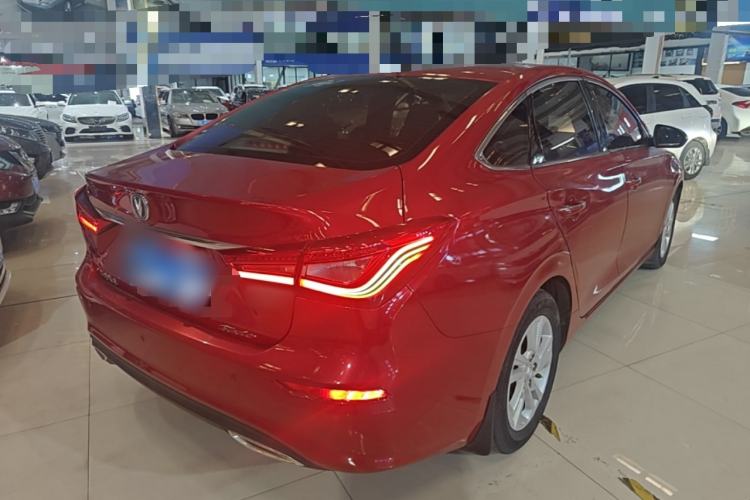 Used CHANGAN Eado 2019 Blue Whale Edition 280T GDI DCT High-Speed Model Rear Right 45 Deg