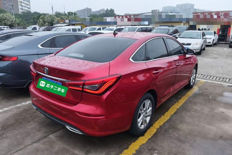 Used CHANGAN Eado 2019 Blue Whale Edition 280T GDI DCT High-Speed Model Rear Right 45 Deg