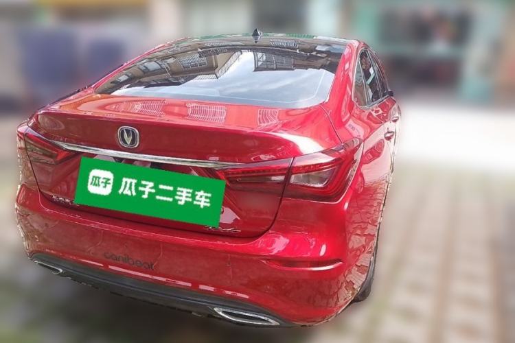 Used CHANGAN Eado 2019 Blue Whale Edition 280T GDI DCT High-Speed Model Rear Right 45 Deg