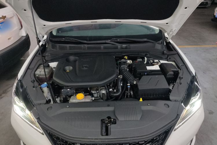 Used CHANGAN Eado 2019 Blue Whale Edition 280T GDI DCT Light-Speed Model Engine Bay