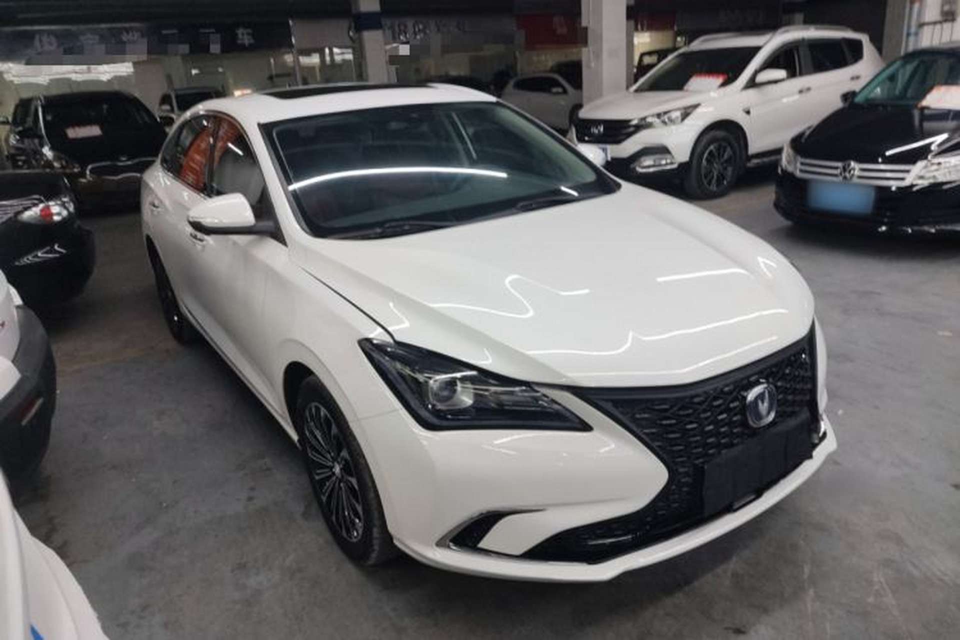 Used CHANGAN Eado 2019 Blue Whale Edition 280T GDI DCT Light-Speed Model Front Right 45 Deg
