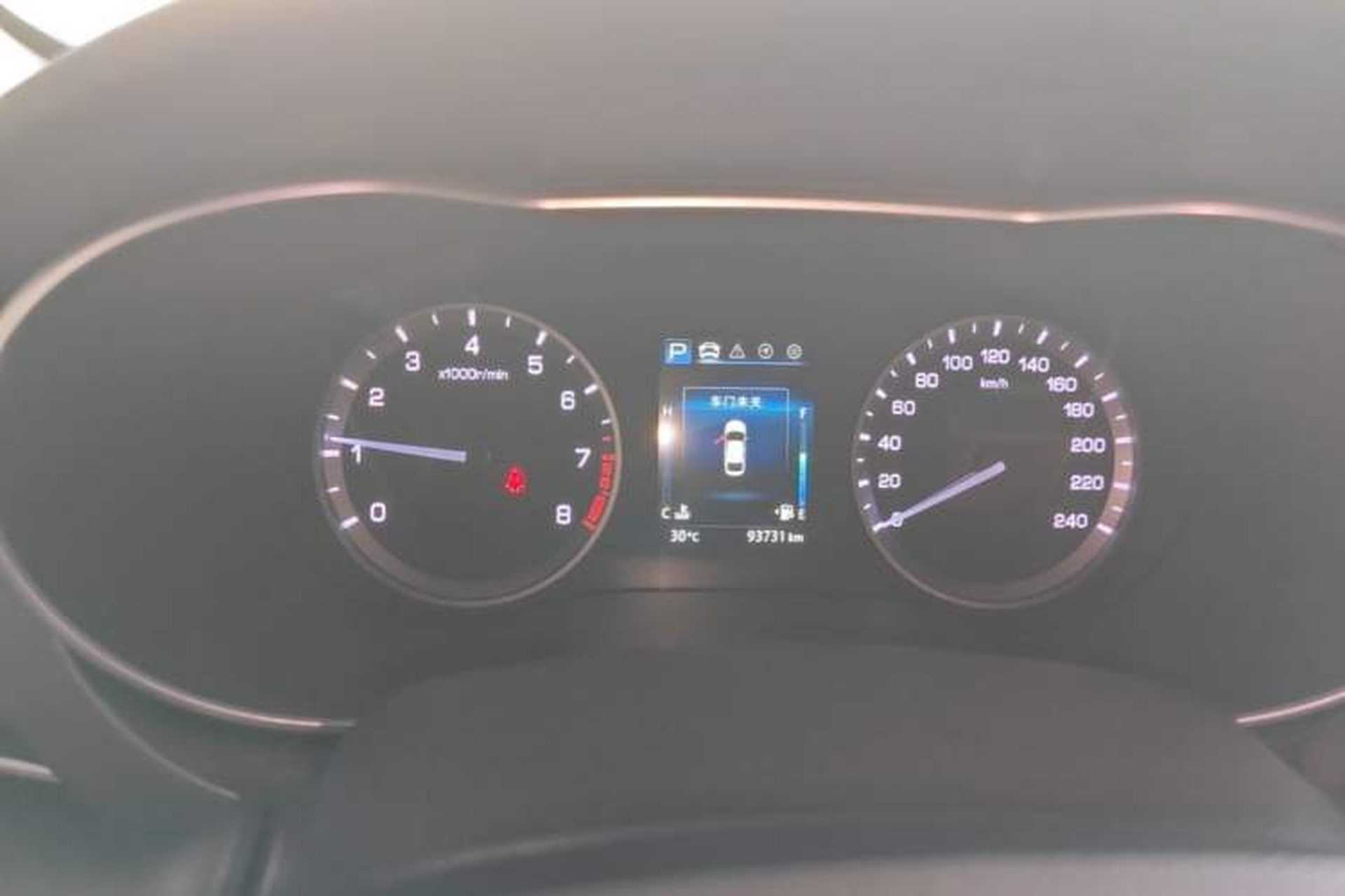 Used CHANGAN Eado 2019 Blue Whale Edition 280T GDI DCT High-Speed Model Instrument Cluster