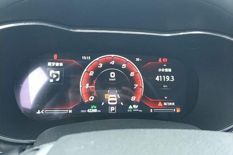 Used CHANGAN Eado 2019 Blue Whale Edition 280T GDI DCT Light-Speed Model Instrument Cluster