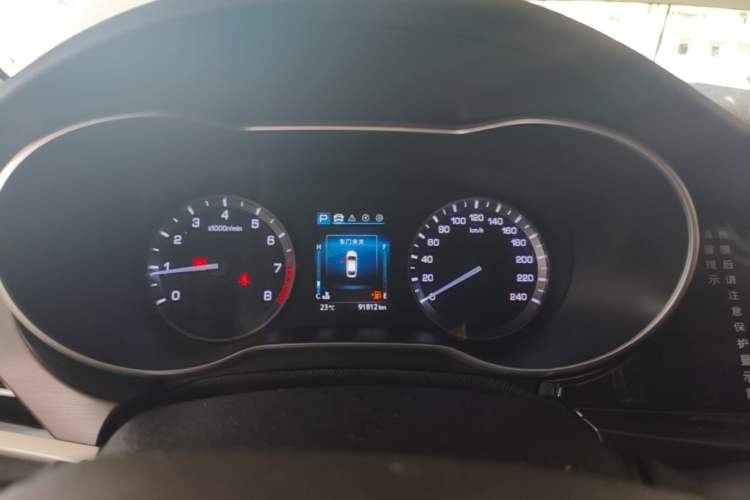 Used CHANGAN Eado 2019 Blue Whale Edition 280T GDI DCT High-Speed Model Instrument Cluster