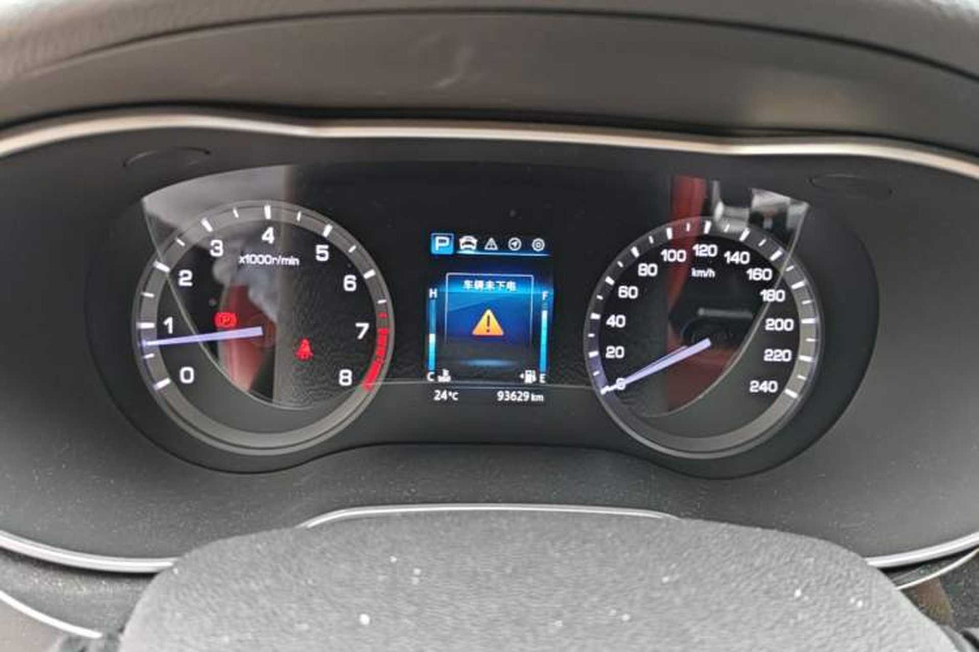 Used CHANGAN Eado 2019 Blue Whale Edition 280T GDI DCT High-Speed Model Instrument Cluster