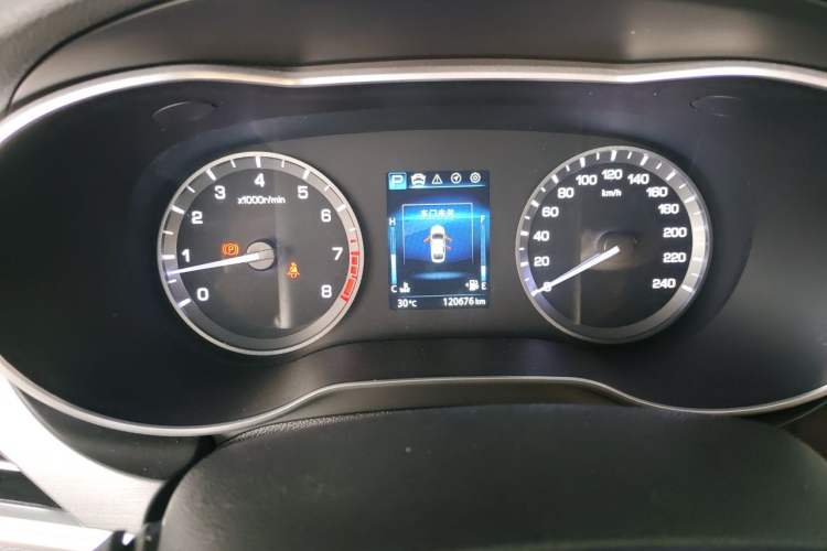 Used CHANGAN Eado 2019 Blue Whale Edition 280T GDI DCT High-Speed Model Instrument Cluster