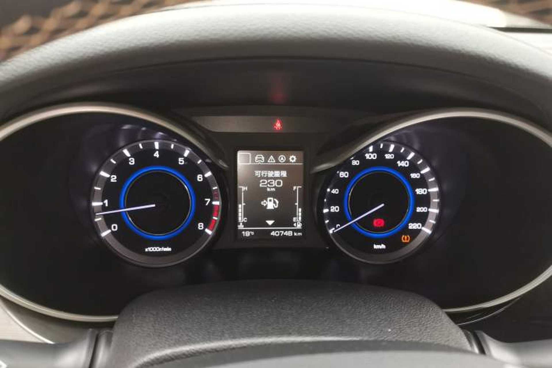Used CHANGAN Eado 2019 High-Energy Edition 1.6L GDI Manual Pioneer Model China VI Standard Instrument Cluster