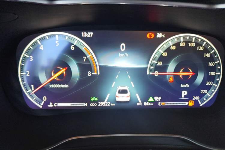 Used CHANGAN Eado 2019 Blue Whale Edition 280T GDI DCT Light-Speed Model Instrument Cluster