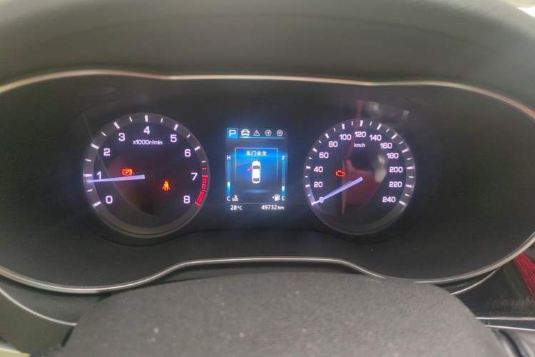 Used CHANGAN Eado 2019 Blue Whale Edition 280T GDI DCT High-Speed Model Instrument Cluster
