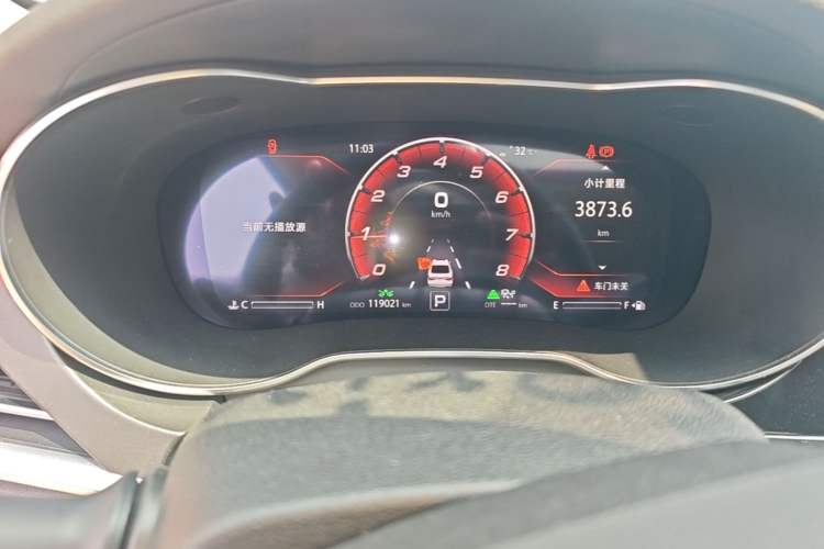 Used CHANGAN Eado 2019 Blue Whale Edition 280T GDI DCT Light-Speed Model Instrument Cluster