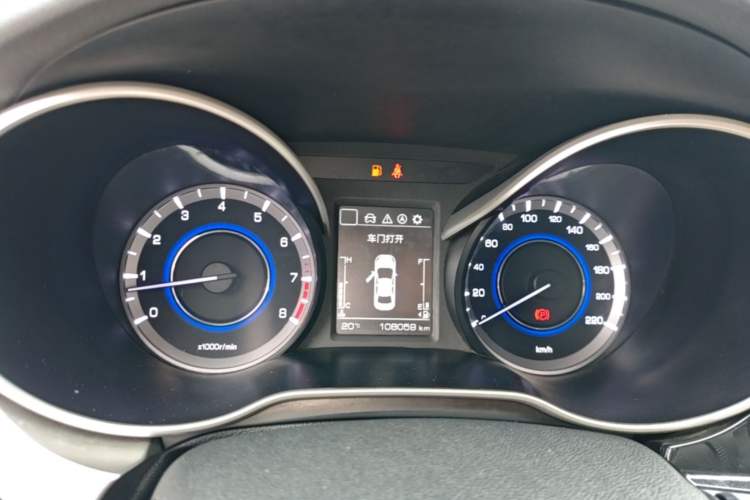 Used CHANGAN Eado 2019 High-Energy Edition 1.6L GDI Manual Pioneer Model China VI Standard Instrument Cluster