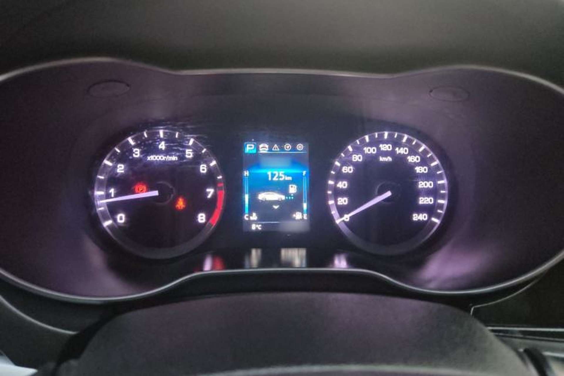 Used CHANGAN Eado 2019 Blue Whale Edition 280T GDI DCT High-Speed Model Instrument Cluster