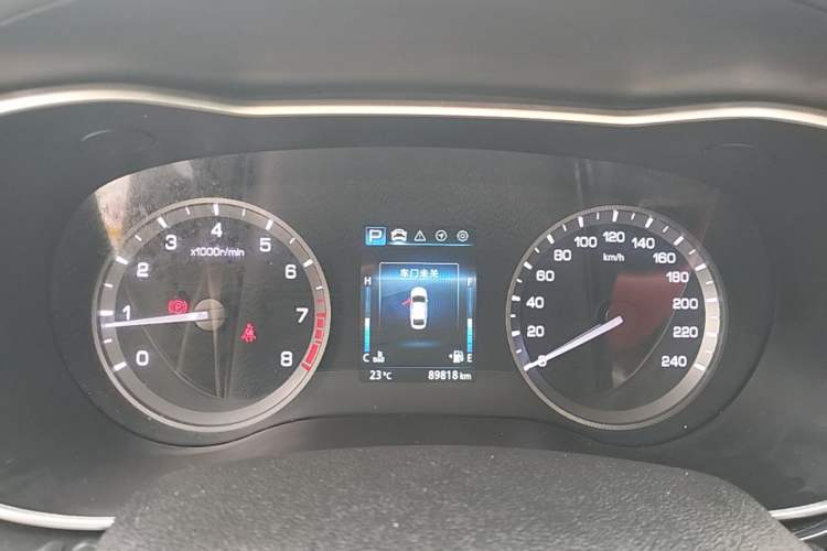 Used CHANGAN Eado 2019 Blue Whale Edition 280T GDI DCT High-Speed Model Instrument Cluster
