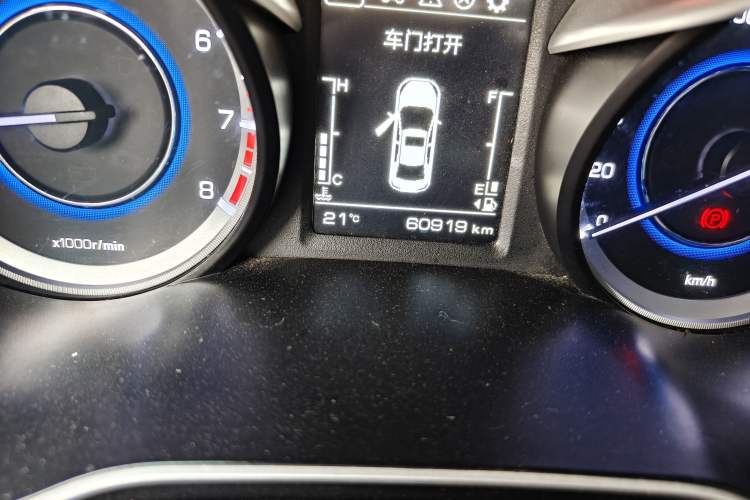 Used CHANGAN Eado 2019 High-Energy Edition 1.6L GDI Automatic Pioneer Model China VI Standard Odometer Close Up
