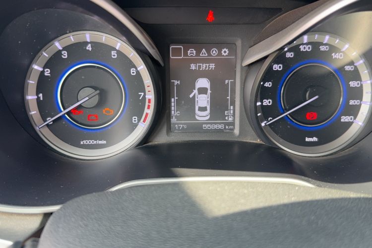 Used CHANGAN Eado 2019 1.6L GDI Manual Value Edition China VI Standard Odometer Close Up