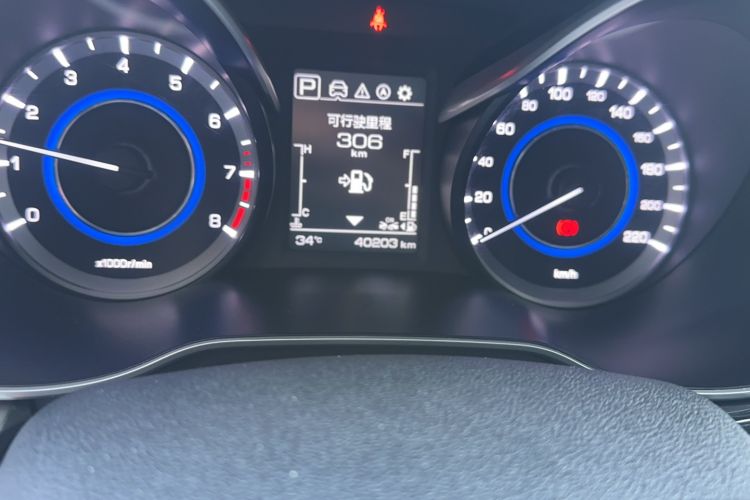 Used CHANGAN Eado 2019 High-Energy Edition 1.6L GDI Automatic Pioneer Model China VI Standard Odometer Close Up