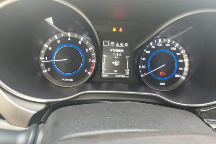 Used CHANGAN Eado 2019 1.6L GDI Manual Value Edition China VI Standard Odometer Close Up